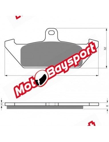 100 S3 GOLDFREN brake pads