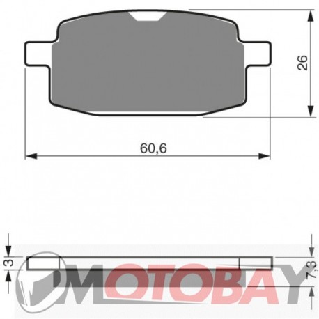 113 S3 GOLDFREN brake pads