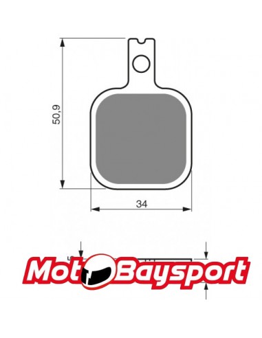 118 S3 GOLDFREN brake pads