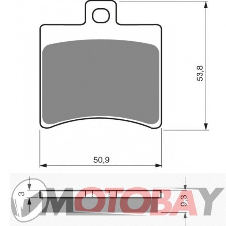 149 S3 GOLDFREN brake pads