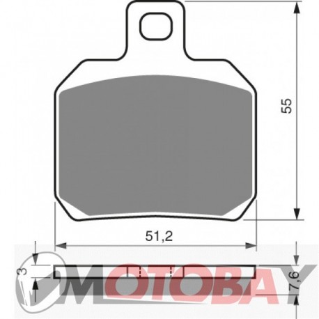 151 S3 GOLDFREN brake pads