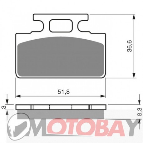 159 S3 GOLDFREN brake pads