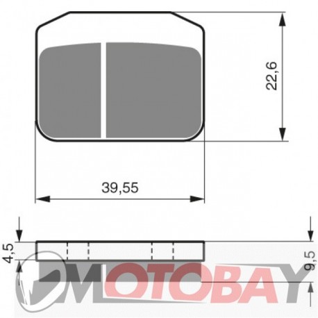 219 S3 GOLDFREN brake pads