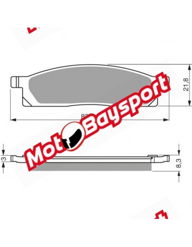 032 S33 GOLDFREN brake pads