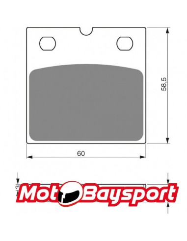 196 S33  GOLDFREN brake pads