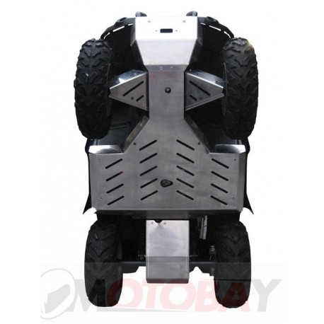 Kymco MXU 500 Skid plate full set (aluminium)