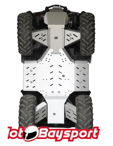 CF MOTO CFORCE 500-S / 600-S ( X5 / X6 )  Skid plate full set (aluminium)