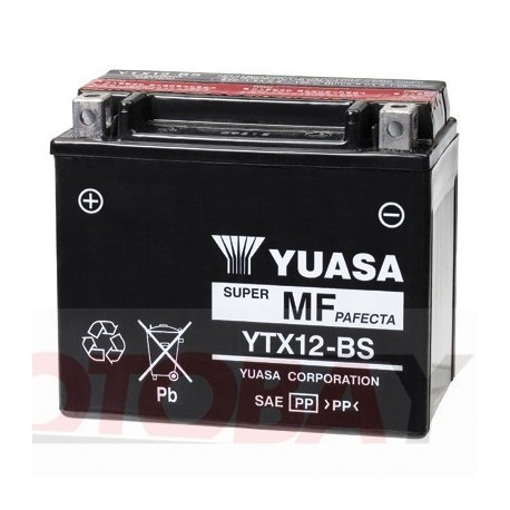 YUASA YTX12-BS akumuliatorius