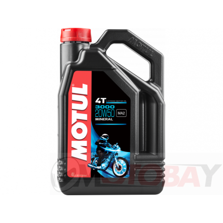 MOTUL 3000 20W50 4T 4L variklio alyva