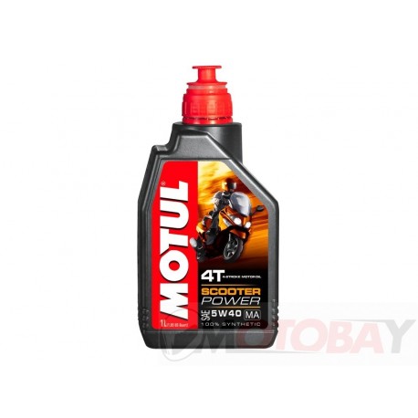 MOTUL SCOOTER POWER 4T 5W40 1L variklio alyva