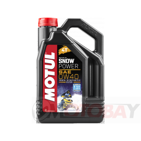 MOTUL SNOWPOWER 4T 0W40 4L  variklio alyva