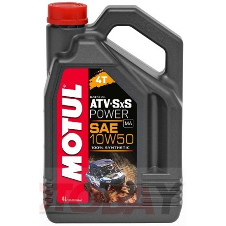 MOTUL ATV SxS POWER 10W50 4T 4L variklio alyva