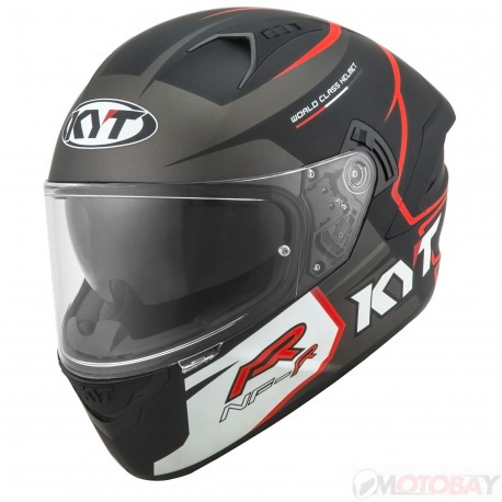 KYT NF-R Track Matt Grey