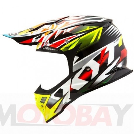 KYT SKYHAWK Temper Yellow Fluo