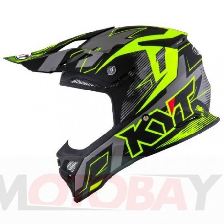 KYT SKYHAWK Digger Matt BLK/YELLOW