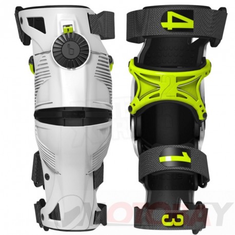 Mobius X8 white/yellow knee brace