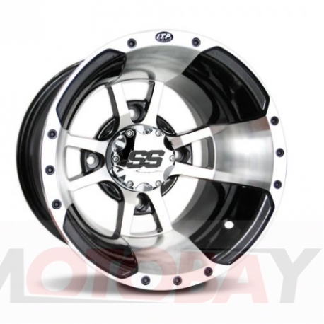 ITP SS112, 10X5 (3+2) MACHINED W/BLACK 4/144