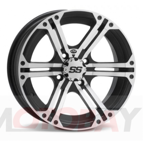 ITP SS212, 14X8 (5+3) MACHINED W/BLACK 4/110