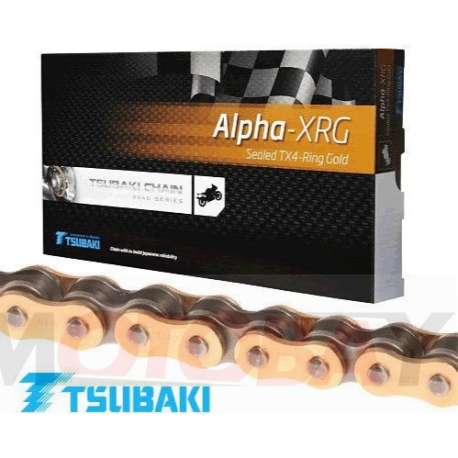 TSUBAKI 525 ALPHA 2 XRG Chain, 98 links