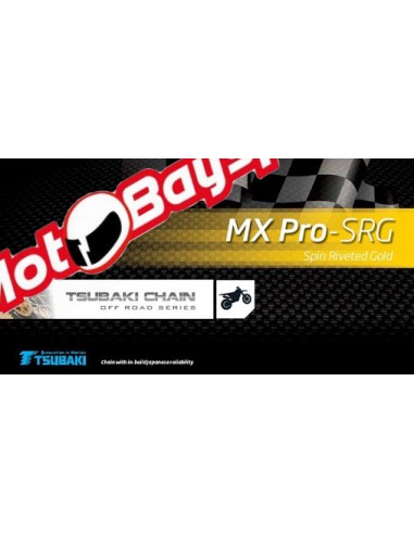 TSUBAKI 520 MX PRO 2  grandinė, 128 narelių ilgio