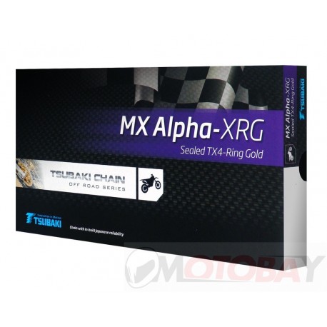 TSUBAKI 520 MX ALPHA 2 (XRG) chain, 104 links