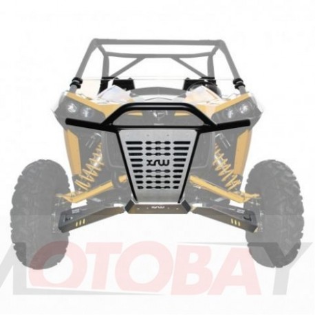 XRW FRONT BUMPER BR6 BLACK - MAVERICK 1000 XRS