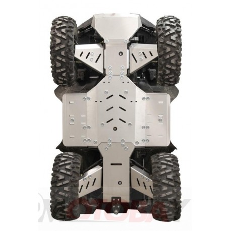 SMC J-MAX 700 Iron Baltic Skid plate full set (aluminium)