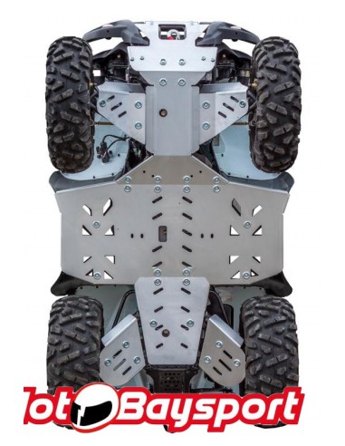 GOES 725 Blade Iron Baltic Skid plate full set (aluminium)