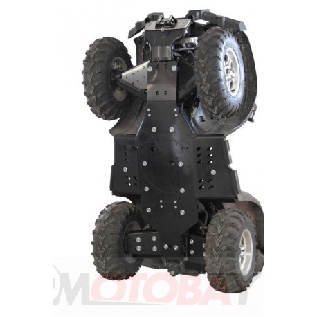 Linhai 550 EFI V-Twin Iron Baltic Skid plate full set (aluminium)