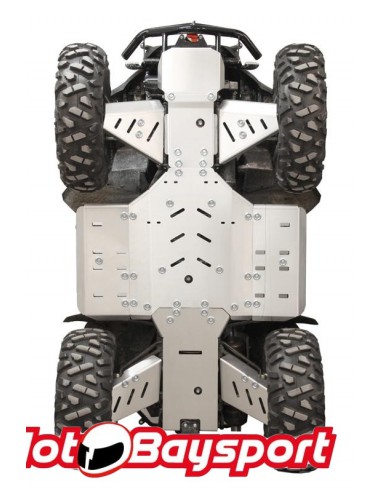 SMC MBX 700 Iron Baltic Skid plate full set (aluminium)