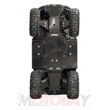 GOES 525 / 625 MAX Iron Baltic Skid plate full set (plastic)