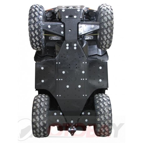 Polaris Sportsman XP 550 / XP 850 (-2014) Iron Baltic Skid plate full set (plastic)