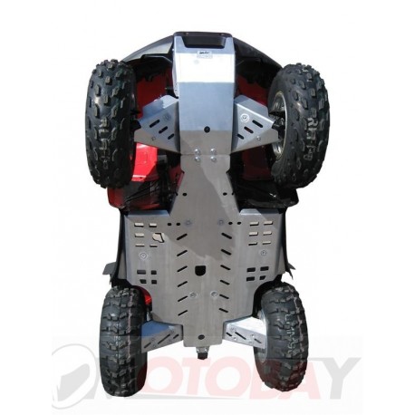 Honda TRX 680 Rincon (2015+) Iron Baltic Skid plate full set (aluminium)