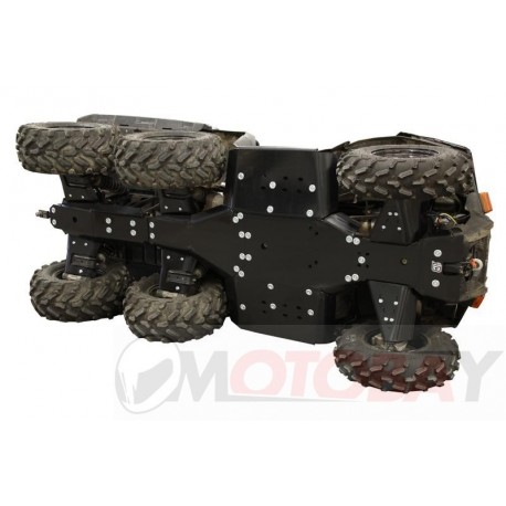 Polaris Big Boss 570 Iron Baltic Skid plate full set (plastic)