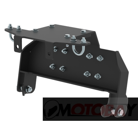 IRON BALTIC Front-mount adapter Honda TRX 650 / 680