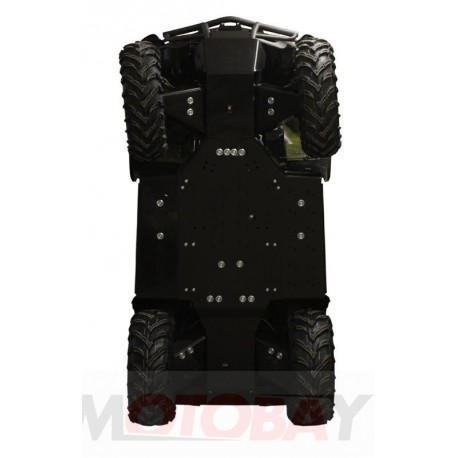 Iron Baltic Skid plate full set (plastic) Arctic Cat TRV 500 / 550 / 700