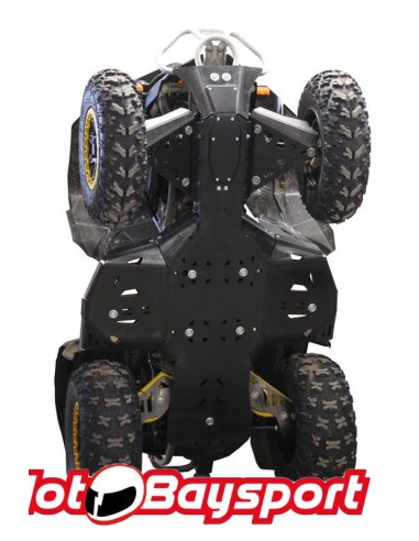 Iron Baltic Skid plate full set (plastic) Polaris Sportsman X2 800