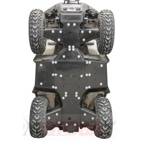 Iron Baltic Skid plate full set (plastic) Kymco MXU 700