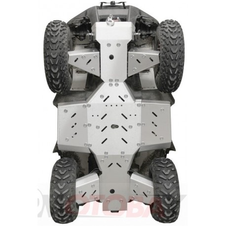 Iron Baltic Skid plate full set (aluminium) Kymco MXU 700