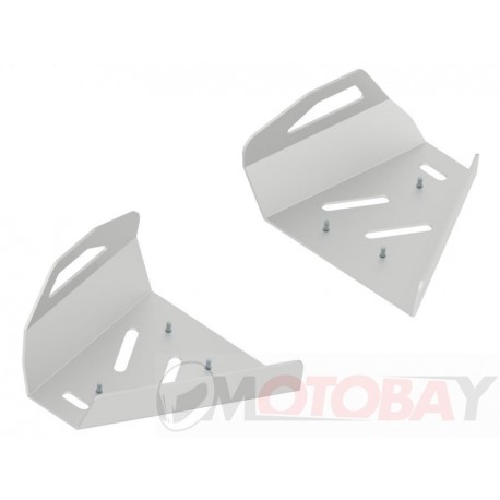 IRON BALTIC Al. Front A-arm guards (pair) Kawasaki KVF 650 / 750