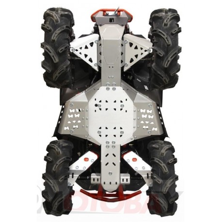 Iron Baltic Skid plate full set (aluminium) CanAm Renegade X MR (2017-2018)