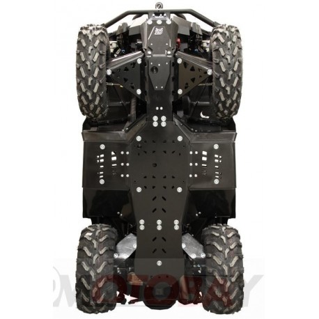 Iron Baltic Skid plate full set (plastic) CanAm G2 Outlander MAX 650 / 850 / 1000 (2017-2018)