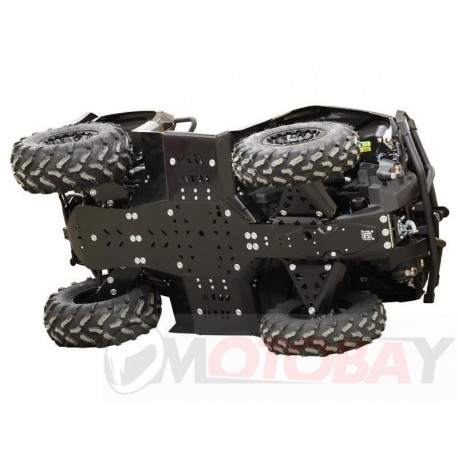 Iron Baltic Skid plate full set (plastic) CanAm G2 Outlander MAX 650 / 850 / 1000 (2019+)