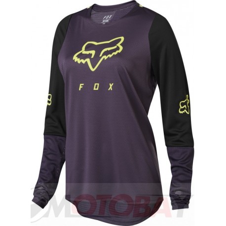 FOX Defend moteriški dviratininkės marškinėliai