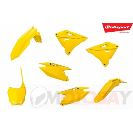 SUZUKI RM125/250(01-08) RMZ 18 style Yellow Polisport kit restyling