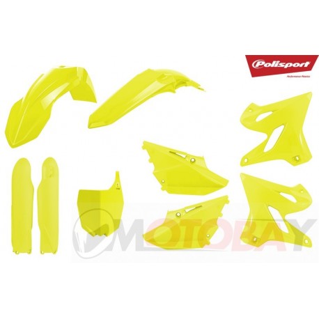 YAMAHA YZ125/250 15-17 Flo yellow Polisport plastic kit