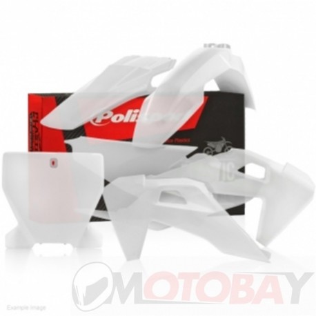 HUSQVARNA	 TC125/250, FC250/350/450 models 2019- Clear 99 Polisport MX Complete Kit