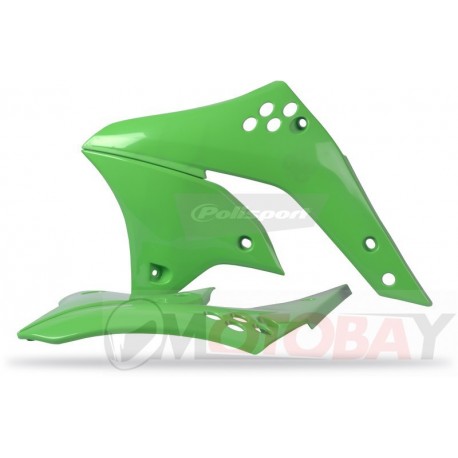 Kawasaki KX250F(06-08)OEM Polisport radiator scoops