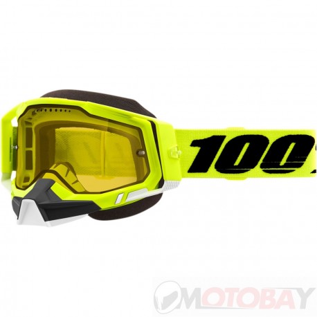 100% Racecraft 2 SNOW akiniai