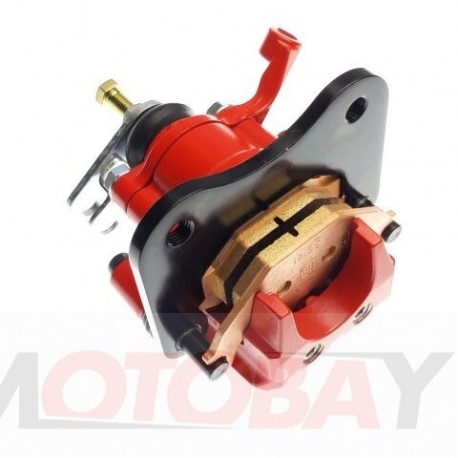 CALIPER, REAR (LH) (RED)